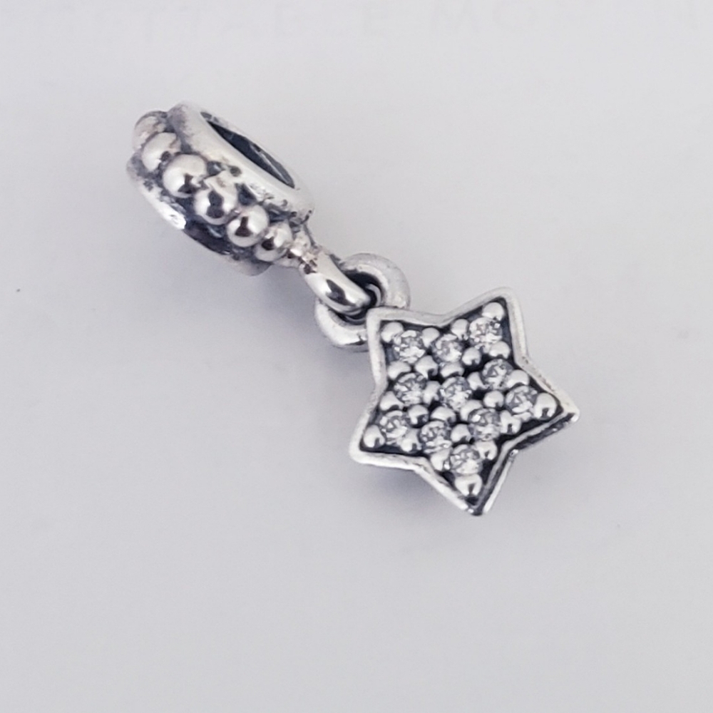 Authentic Pandora Star Dangle Charm - image 2